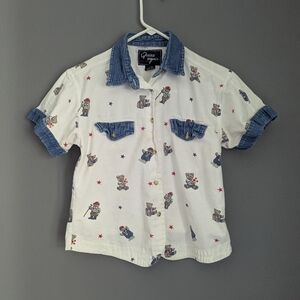 Vintage Quizz again. New York 100% cotton t-shirt with bears women's size small